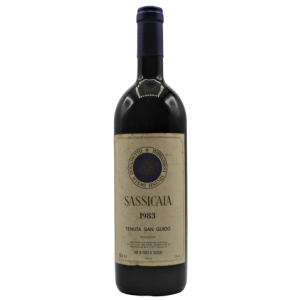 Tenuta San Guido, Sassicaia, Bolgheri 1983