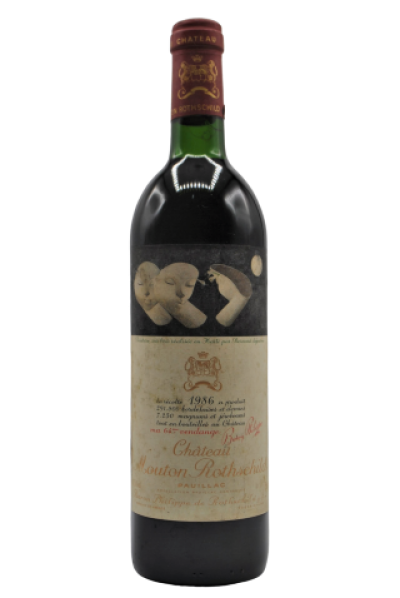 Chateau, Mouton Rothschild, Pauillac 1986