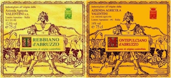Degustazione Azienda agricola Valentini, bottiglia  ,