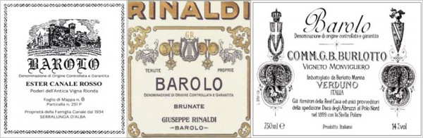 Barolo 2014, bottiglia  ,