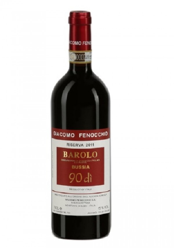 wine bottle Giacomo Fenocchio, Italia