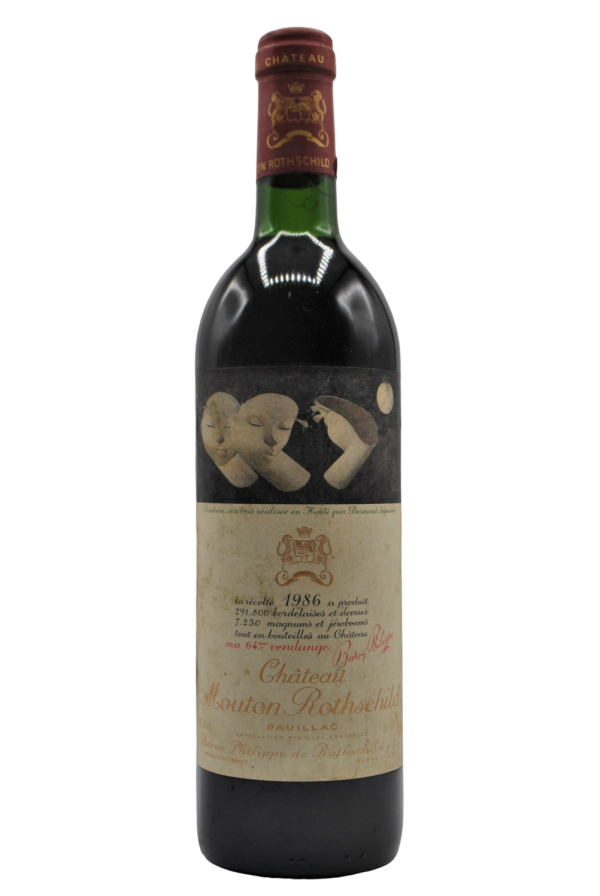 wine bottle Mouton Rothschild, Francia